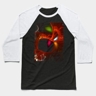 angry face Baseball T-Shirt